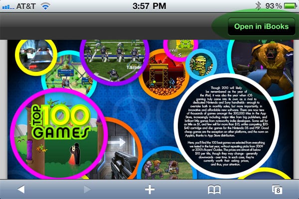 Scaricare la Buyers’ Guide 2011 su iPhone, iPad e Mac