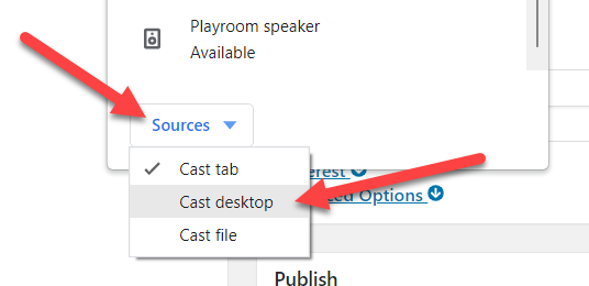 Выберите опцию 