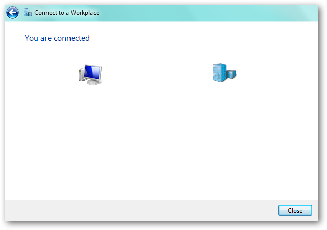 Успешное VPN‑подключение в Windows