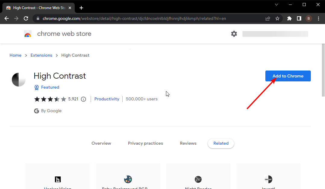 Как включить режим высокого контраста в браузере
