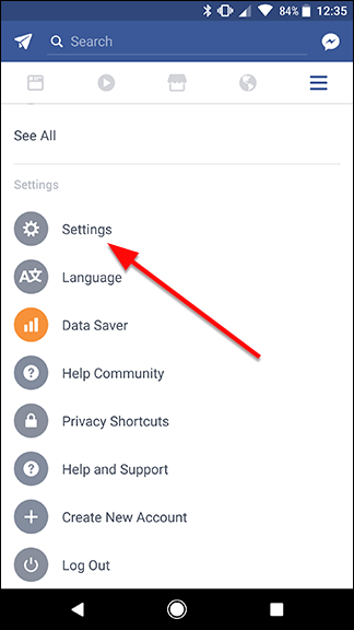 Настройки Facebook — пункт App Settings