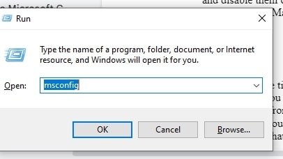 Окно System Configuration и Диспетчер задач с вкладкой Автозагрузка