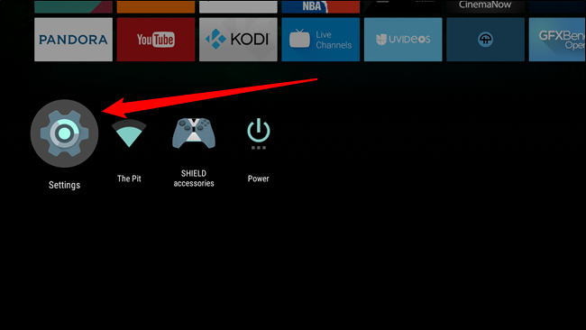 Главный экран Leanback Launcher Android TV
