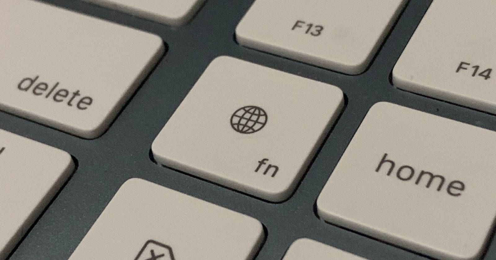 Клавиша Globe на Mac