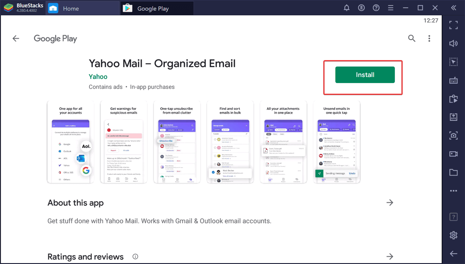 Installa Yahoo Mail su PC