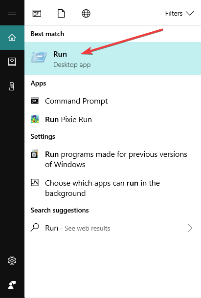 Окно Выполнить (Run) в Windows