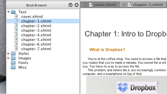 Структура файла ePub: HTML и ресурсы в ZIP-контейнере