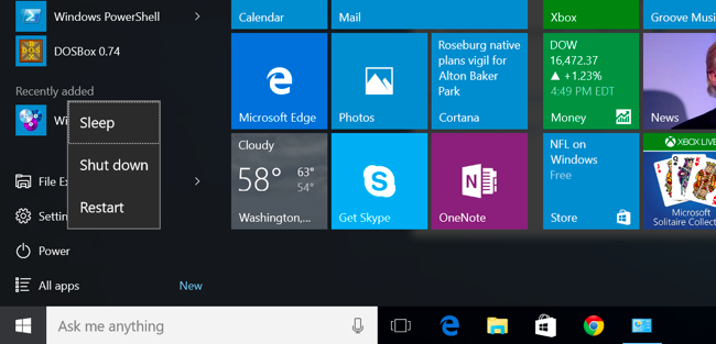 Спящий режим компьютера