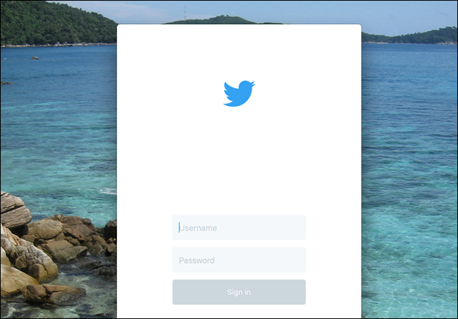 Приложение после ручного удаления настроек — экран входа