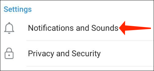 Tap Notifications and Sounds
