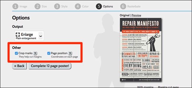 Скриншот с кнопкой Complete после генерации файла