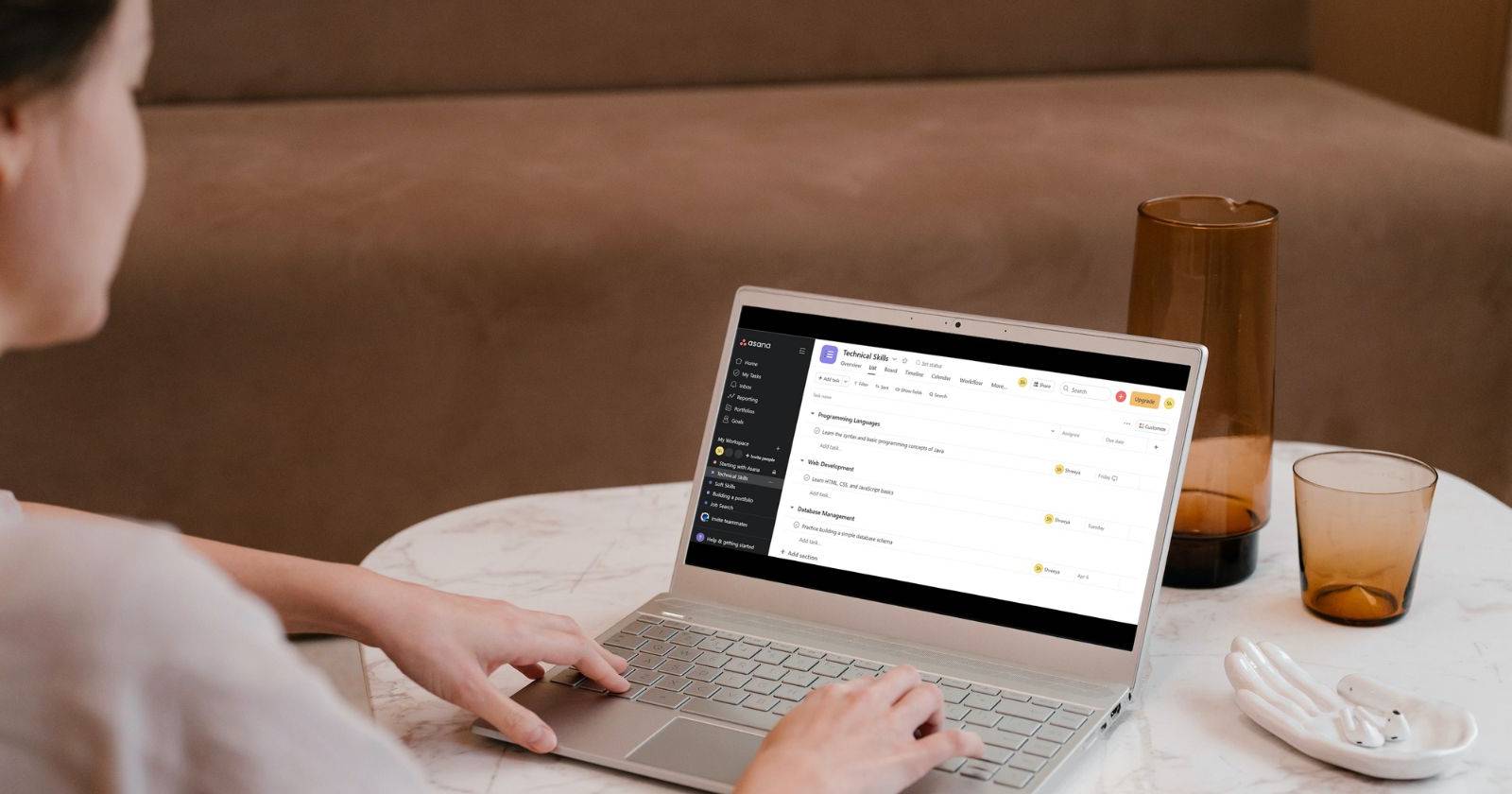 Достигайте карьерных целей с Asana