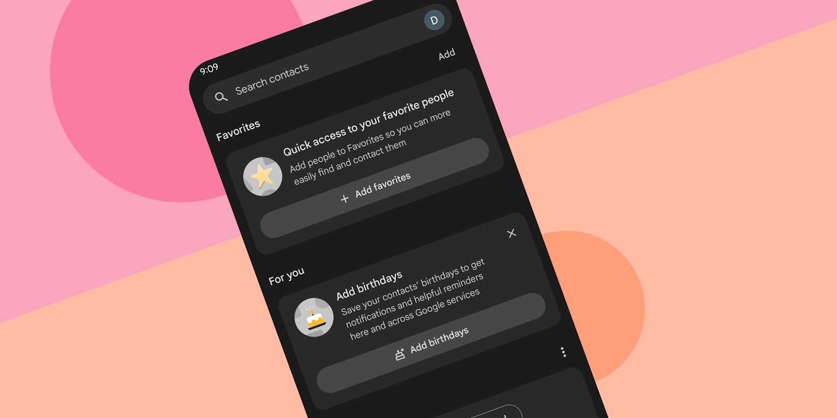 Напоминания о днях рождения в Google Contacts — настройка
