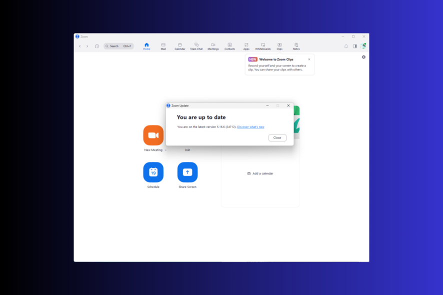 Ошибка Zoom 4502 — быстрое решение