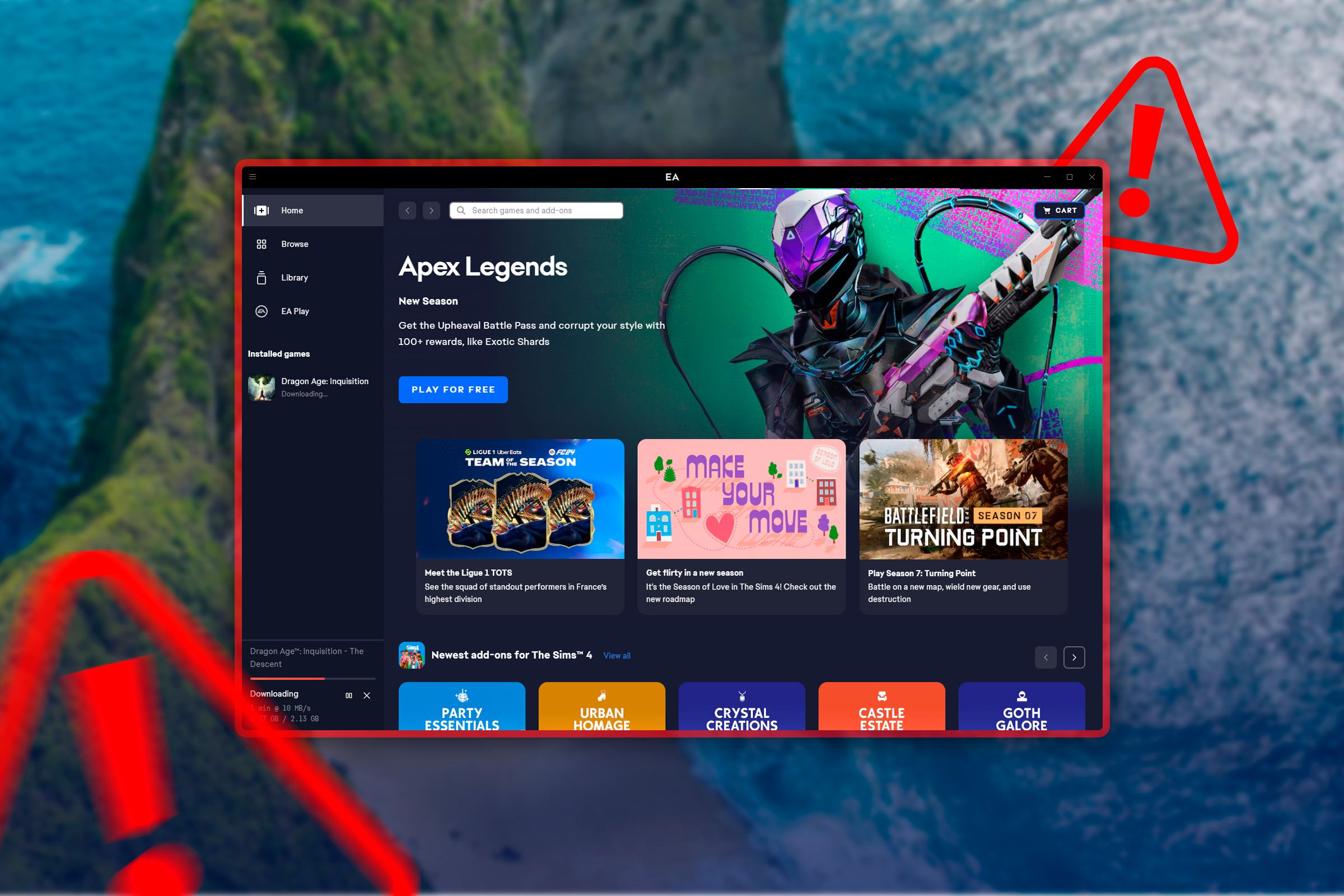 EA App не запускается: проверенные решения