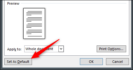 Set as default