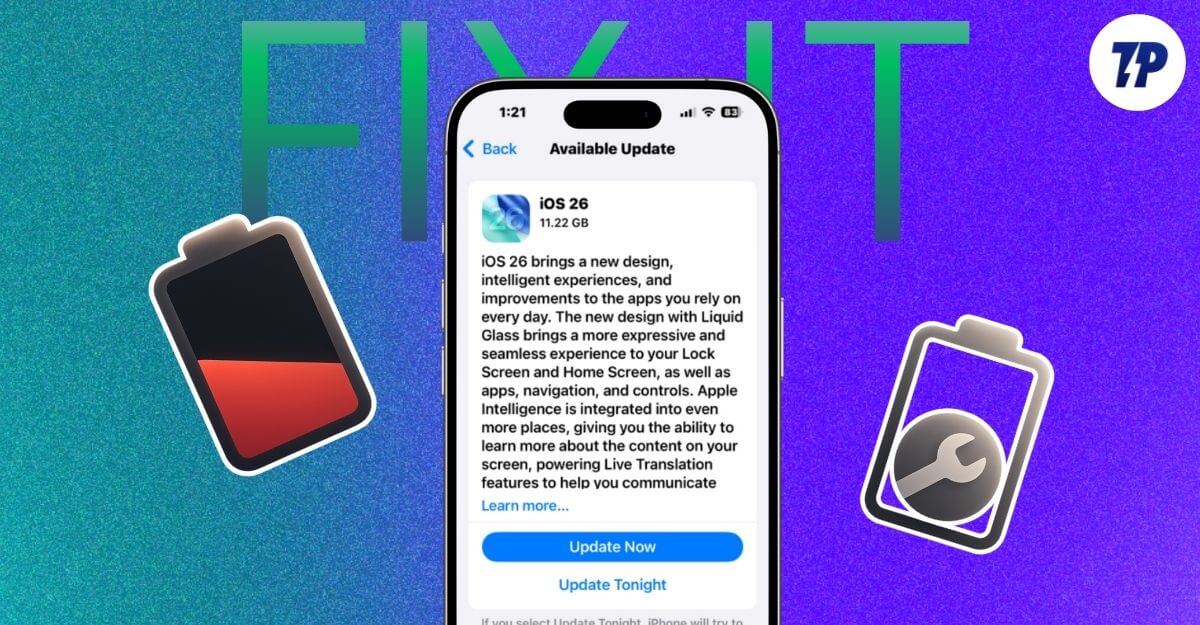 iPhone-Akkuprobleme nach iOS 26 beheben