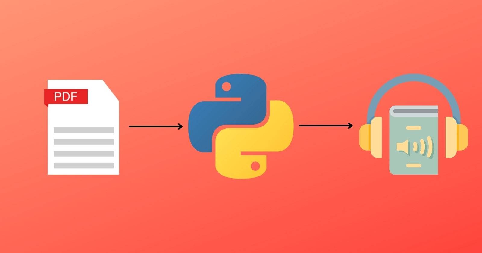 Преобразовать PDF в аудиокнигу на Python