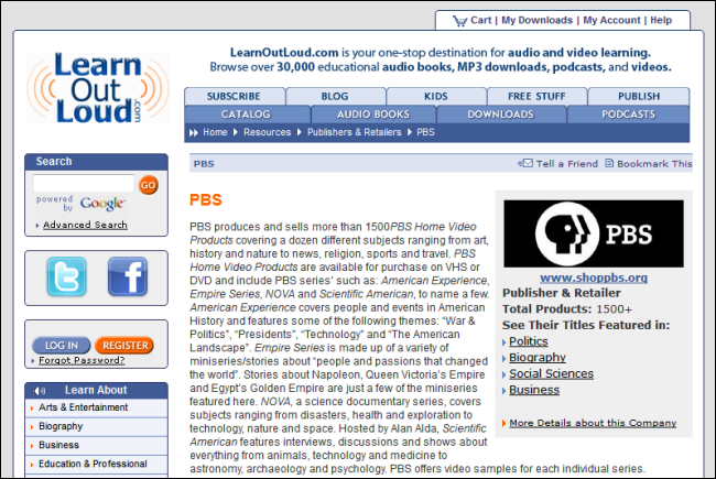 Коллаж обложек PBS подкастов, включая NOVA и American Experience