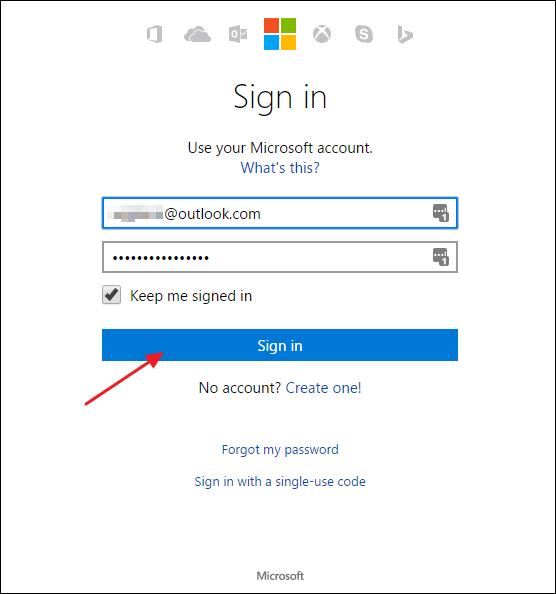 Вход на сайт OneDrive для просмотра удалённых ПК и файлов