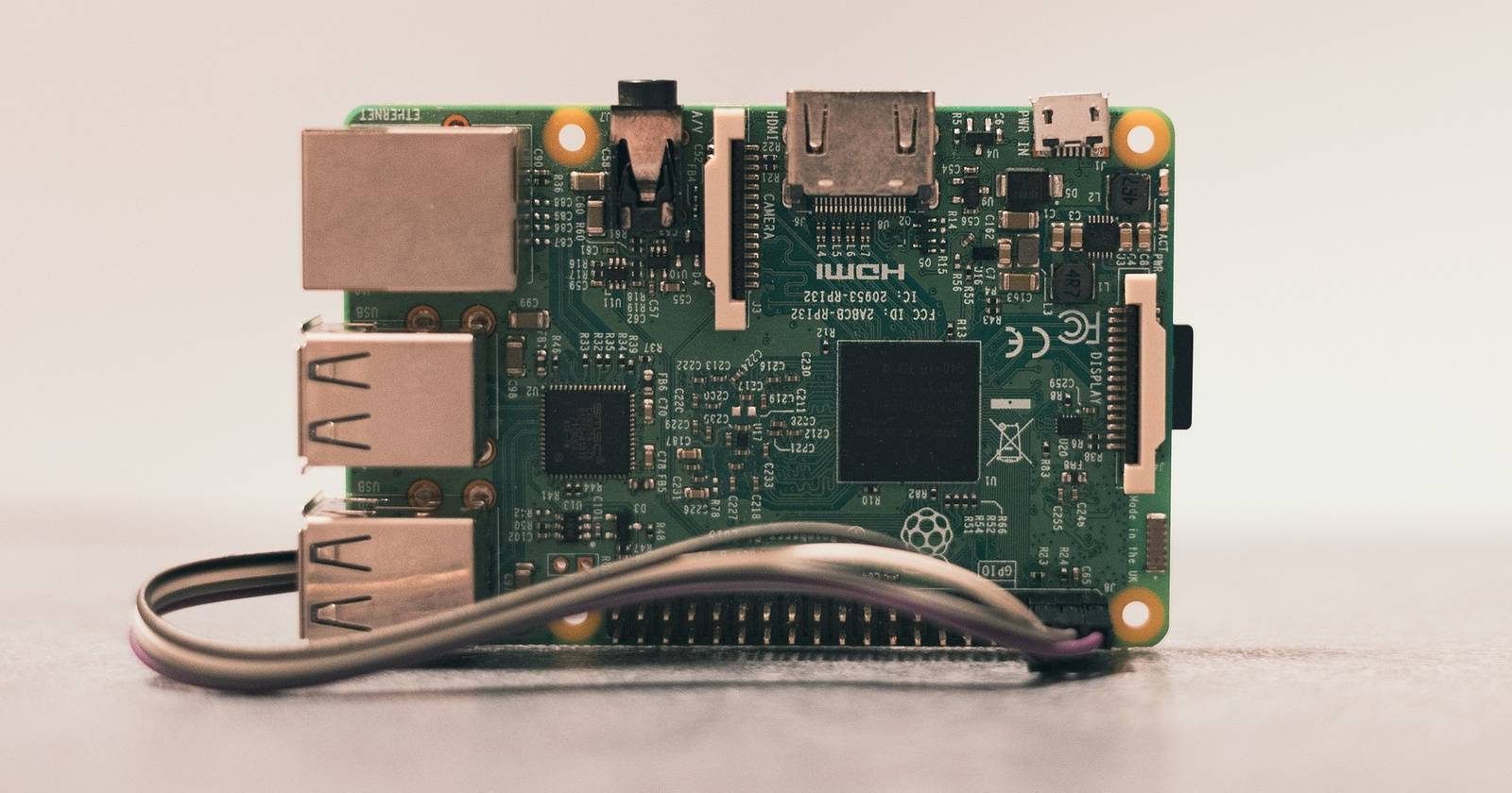 Raspberry Pi with SD card