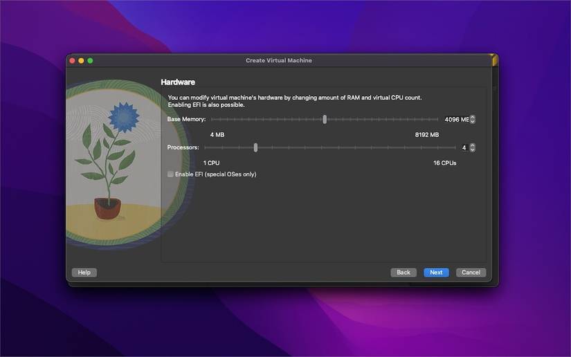 Выбор памяти и процессоров для VM