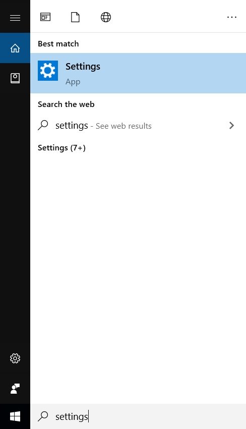 Настройки Windows для восстановления