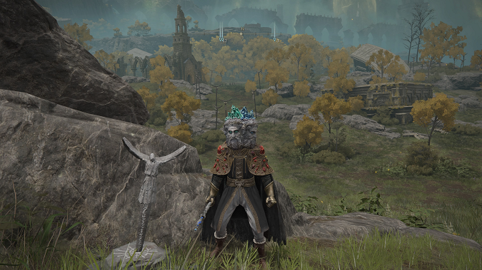 Расположение Effigy of the Martyr в Elden Ring.