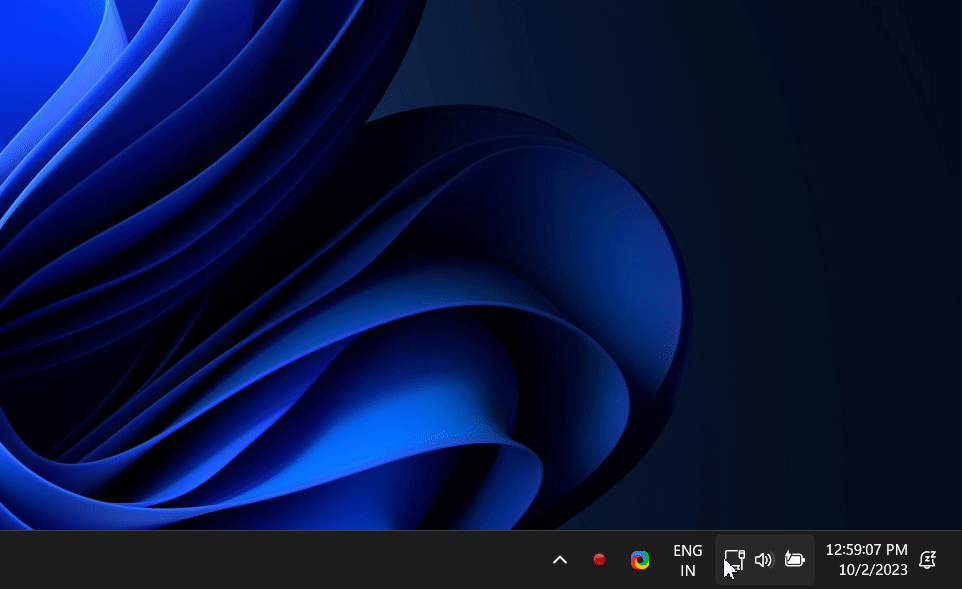 Анимация: Ползунок громкости Windows 11 и изменение уровня