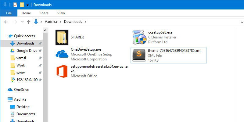 Убрать чёрный фон у иконок папок в Windows 10