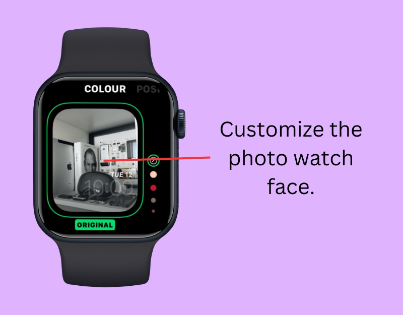 Настройка фото-циферблата на Apple Watch