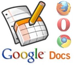Открытие веб-документов в Google Docs