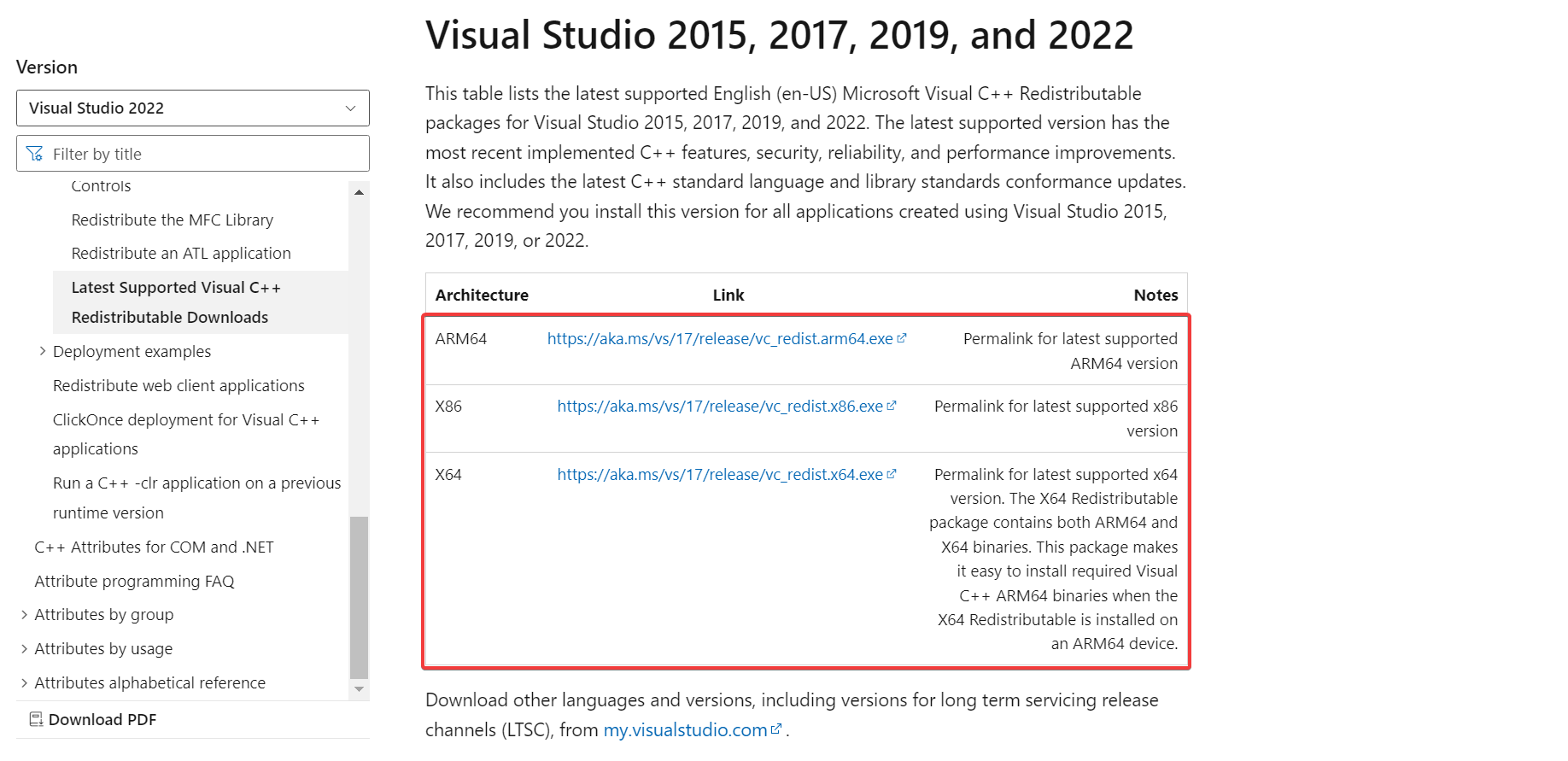 redistributable packages to fix missing msvcrt.dll