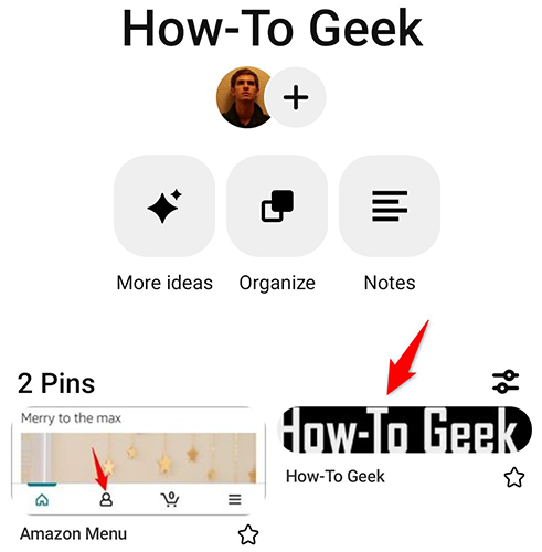 Выберите пин для удаления.