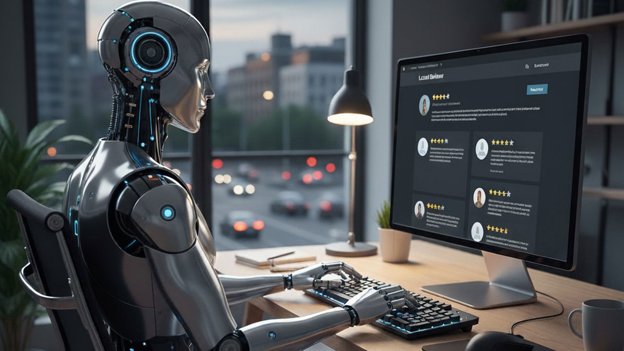 Распознать отзывы ИИ в профилях Google