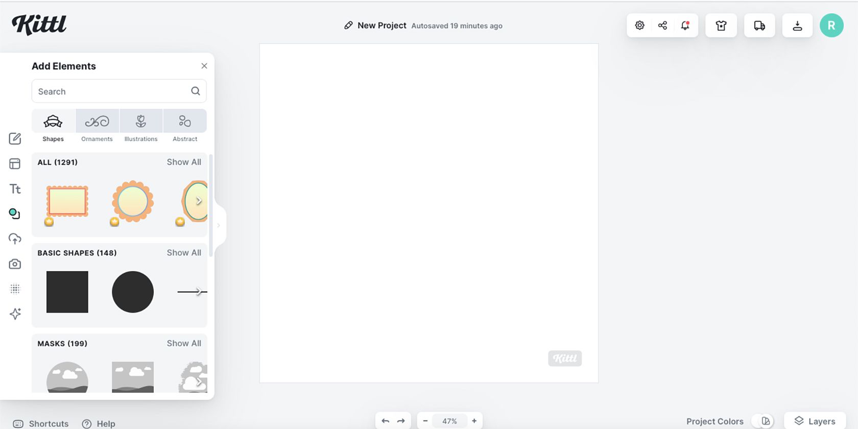 Kittl Elements Library