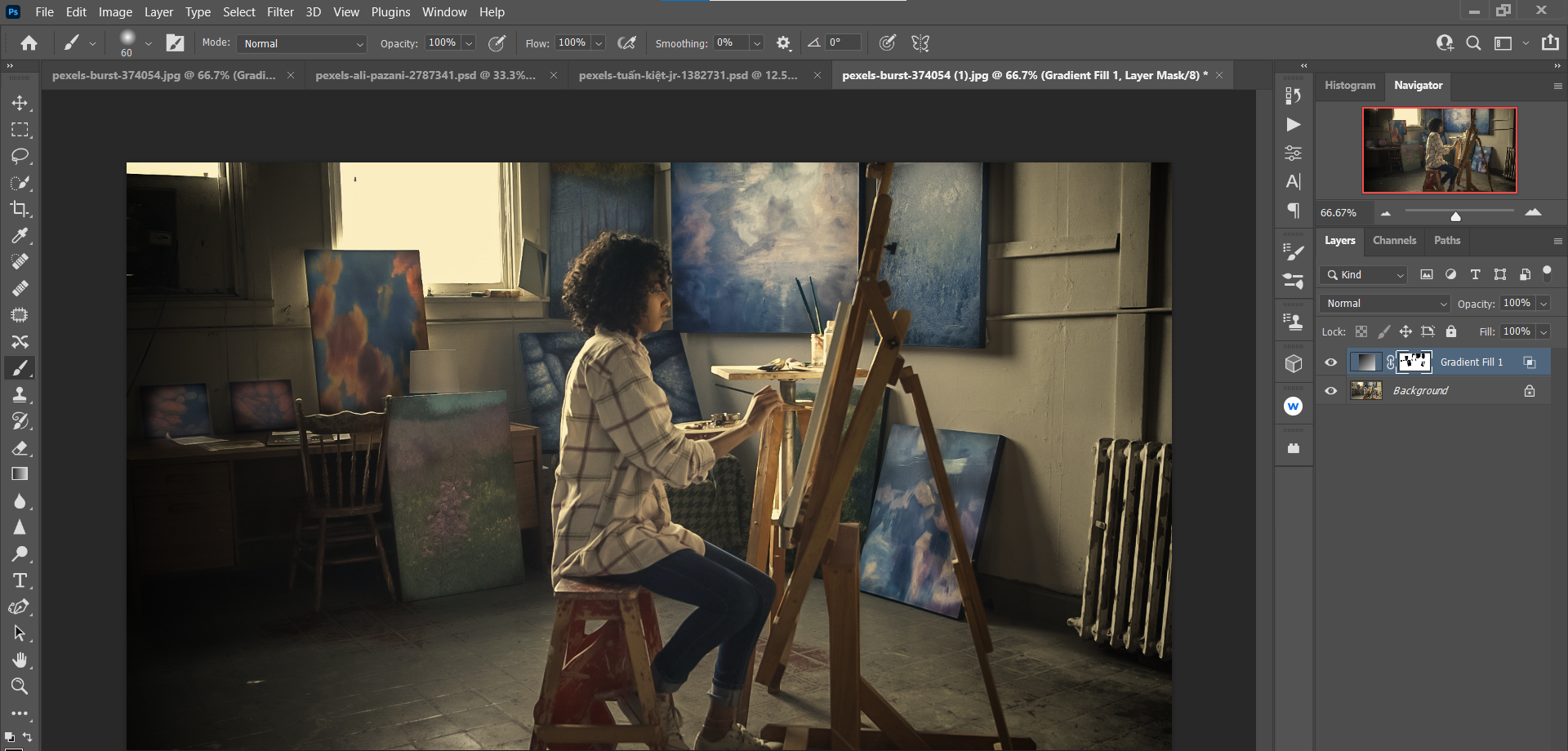 После — художник