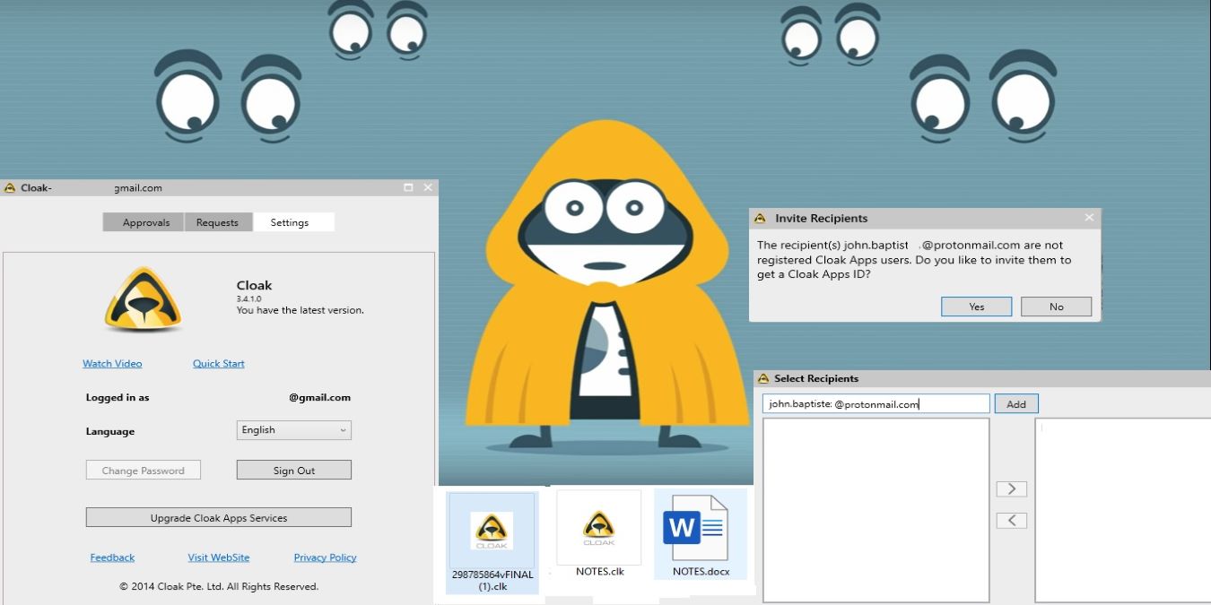 Cloak Encrypt: шифрование файлов быстро и локально