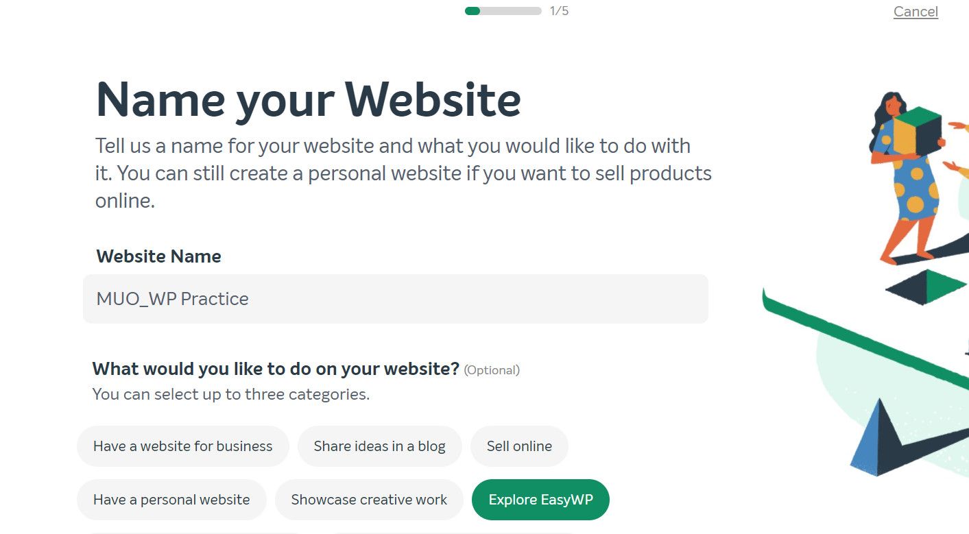 Выбор домена при создании сайта в Namecheap