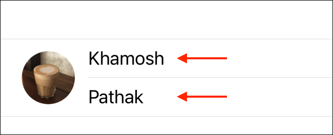 Enter First and Last Name