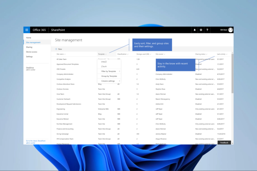 Открыть SharePoint в Проводнике Windows