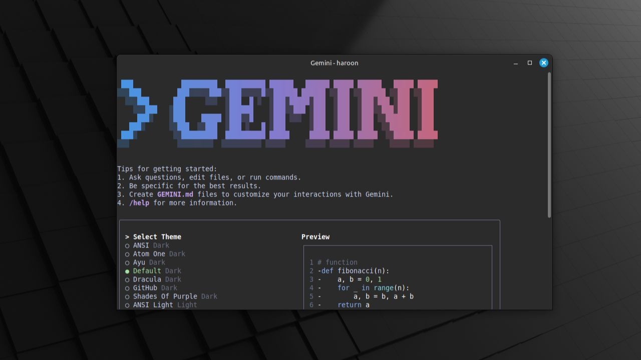 Gemini CLI в терминале — установка и примеры