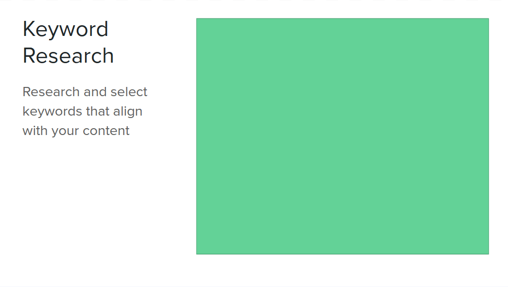 Макет с одним столбцом текста