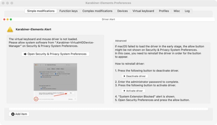 Karabiner Elements: настройка клавиатуры Mac