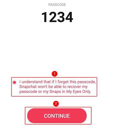 Отметьте чекбокс и нажмите «Continue»