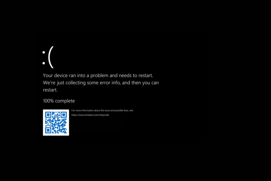 Исправить синий экран BSOD в Windows 11