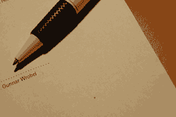 Шаблон подписи с таблицей и ClipArt