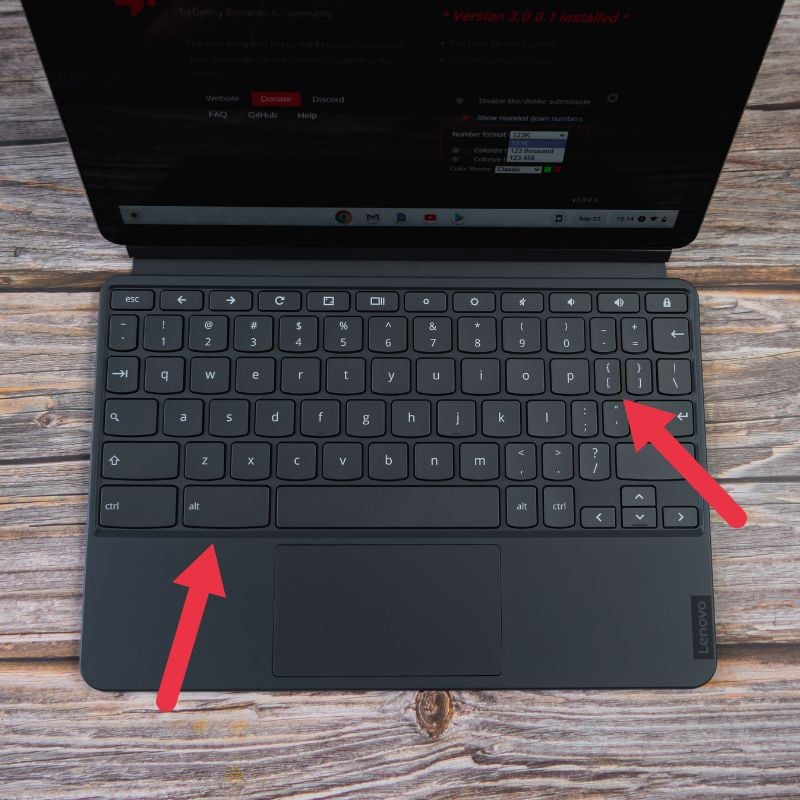 Клавиатурные сочетания для закрепления окна влево и вправо