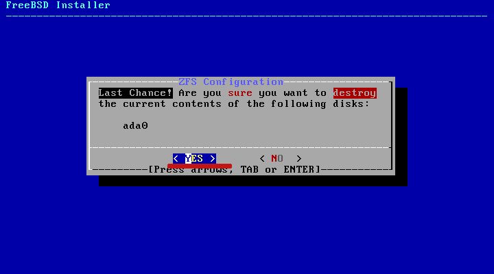 Подтверждение форматирования и удаления данных на диске