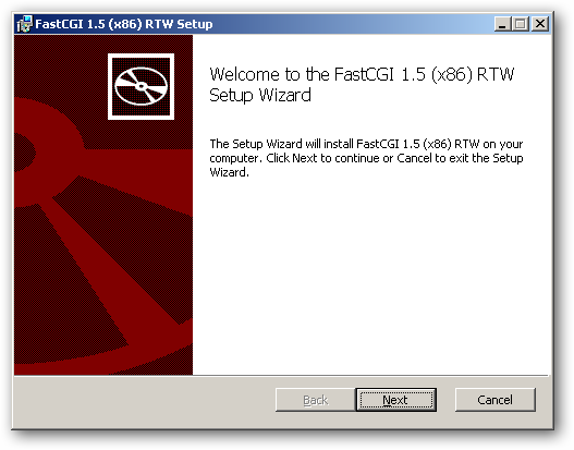 Установка FastCGI для IIS 6
